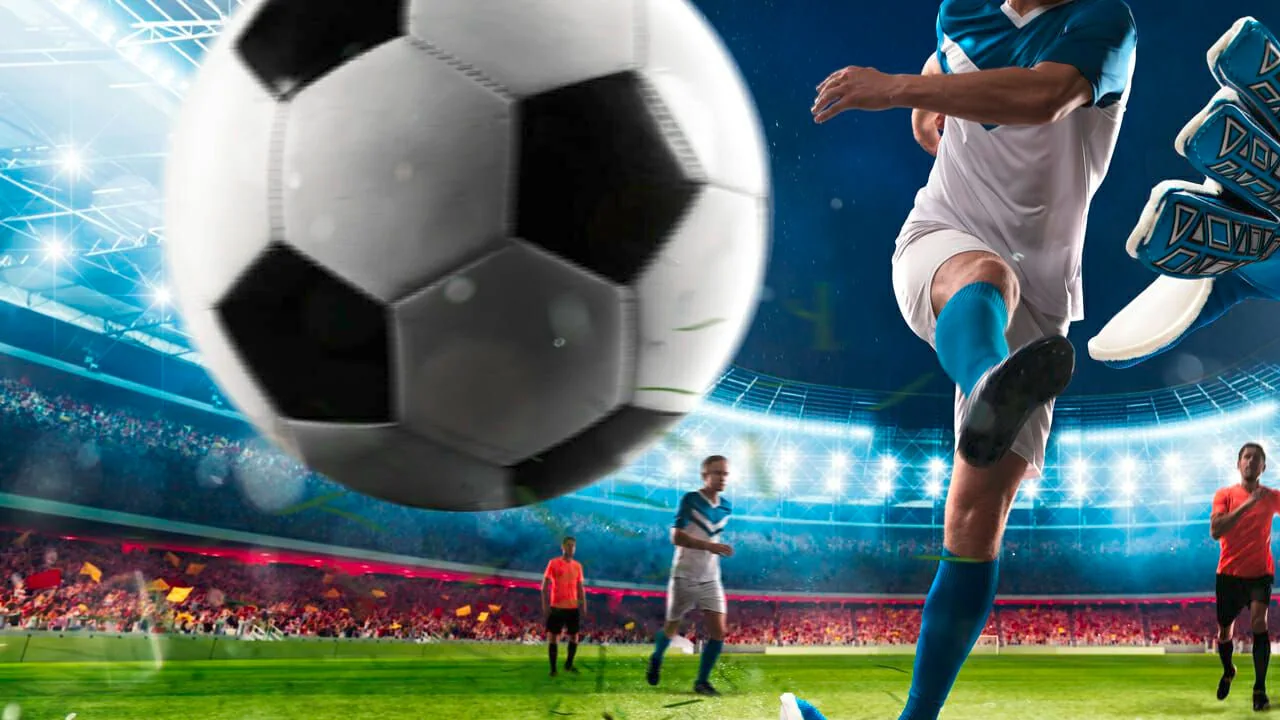 Suasana pertandingan olahraga untuk lobi taruhan PARISBOLA